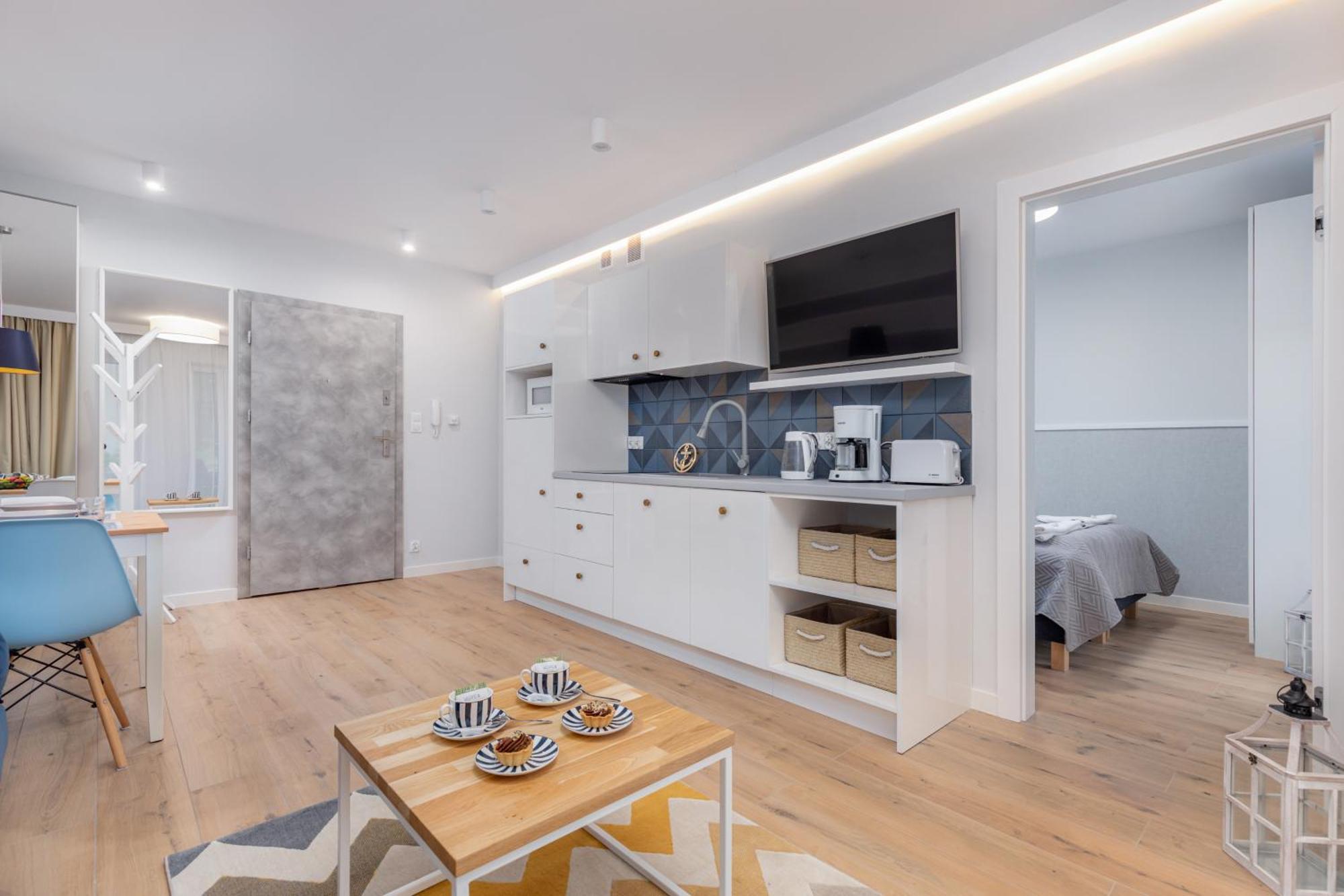 Pobierowo Beach Baltic Apartments By Noclegi Renters Bagian luar foto